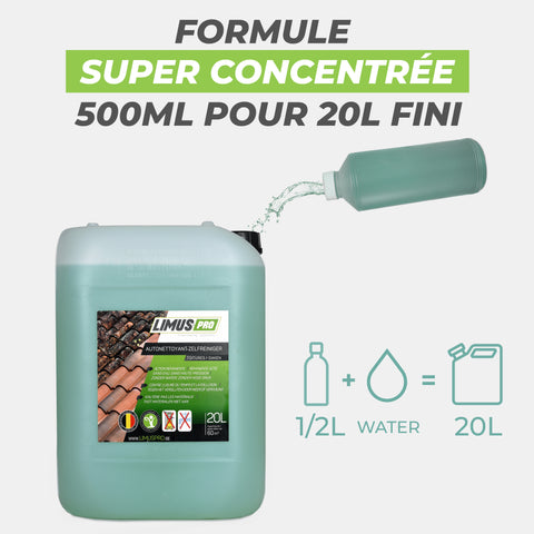 CONCENTRÉ AUTONETTOYANT-TOITURE 500ML