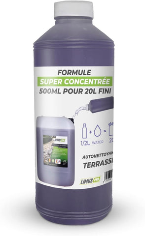 CONCENTRÉ AUTONETTOYANT-TERRASSES & KLINKERS 500ML